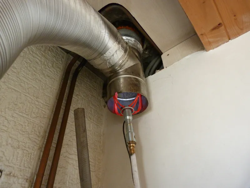 Contrôle caméra du conduit