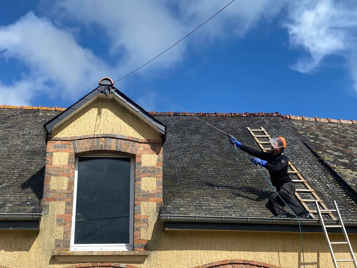 nettoyage toiture divatte sur loire